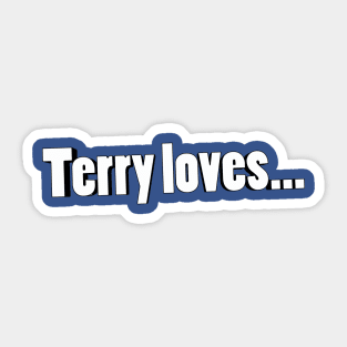 Terry Loves Sticker